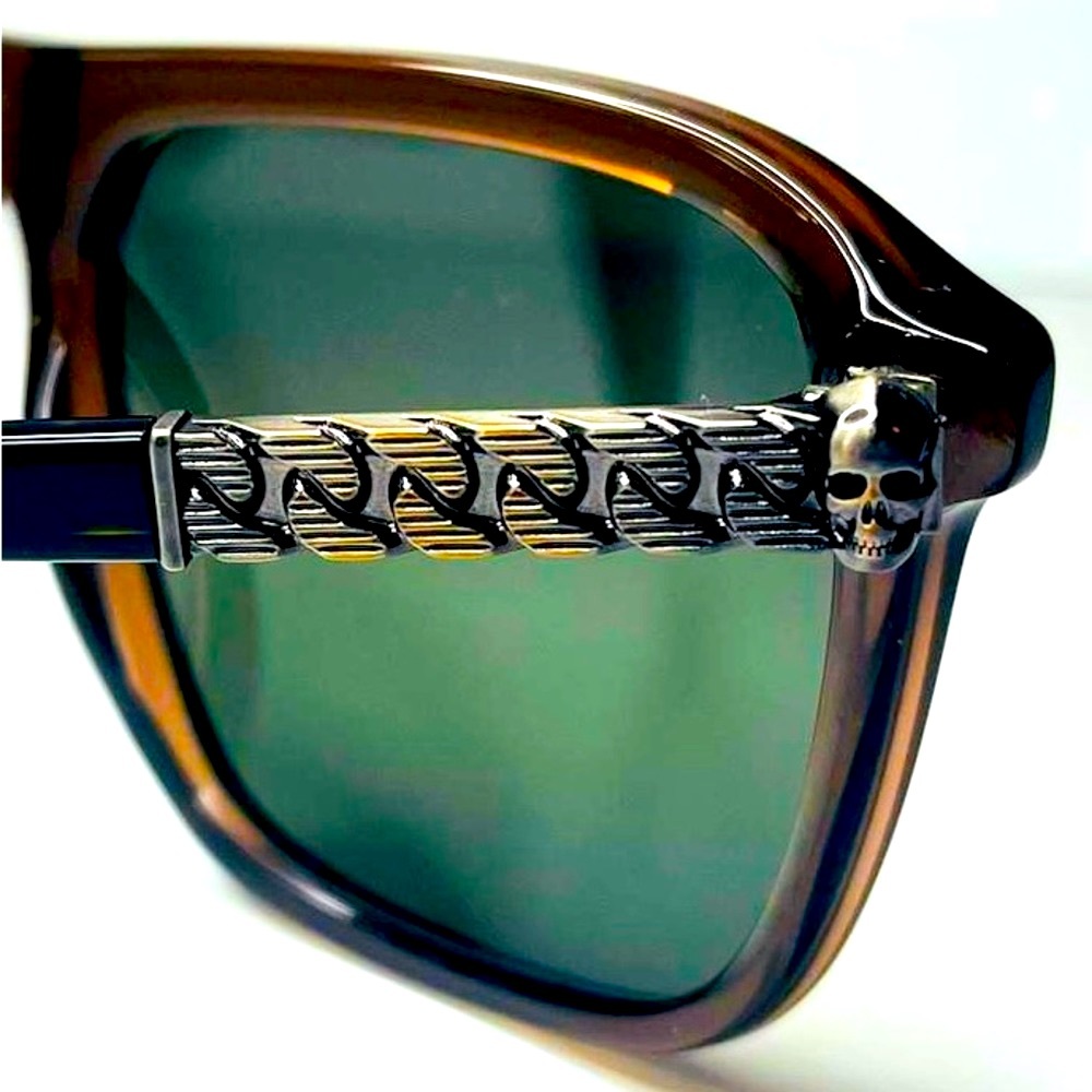 Alexander McQueen AM0321S Iconic Skulls on Side